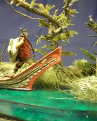 Fulvio 'jumanji' PAGLIETTINI - diorama autocostruito Haida - The Vikings of the West Coast - vista  complessiva 7  